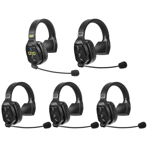 Saramonic WiTalk5 WT5S Full-Duplex 5-Person Wireless Headset Intercom System