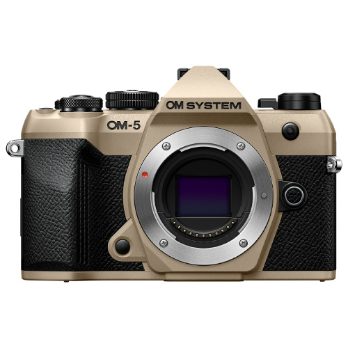 OM SYSTEM OM-5 Mark II Mirrorless Camera - Sand Beige