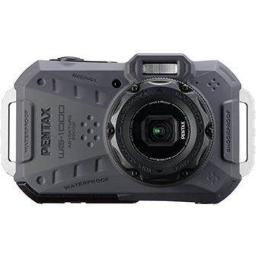 Pentax WG-1000 Waterproof Compact Camera - Grey