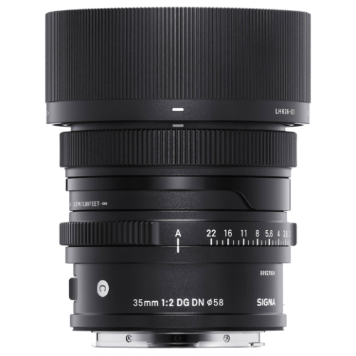 Sigma 35mm f/2 DG Contemporary Lens for Sony E Mount - Black