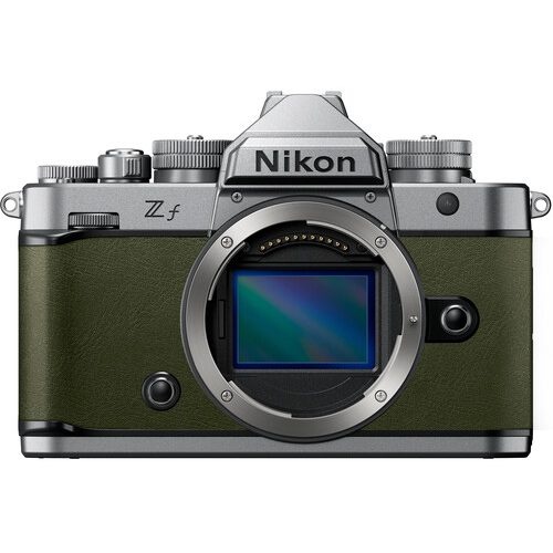 Nikon Z f Mirrorless Camera Body (Silver) Moss Green