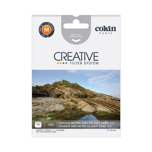 Cokin Z121L Graduated Grey G2 ND2 Light Filter