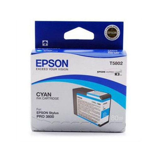 Epson 3800 Cyan Ink Cartridge 80ml